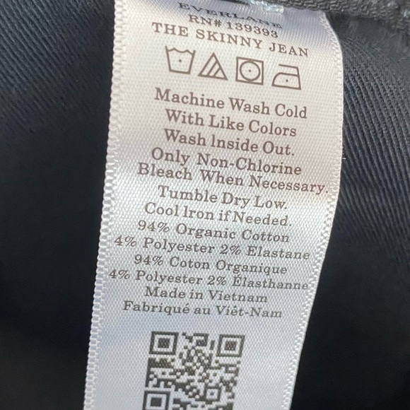 Everlane The Skinny 4-Way Stretch Organic Jean Uniform - Picture 8 of 10